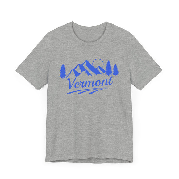 Vermont T-Shirt - Retro Mountain Unisex Vermont Shirt