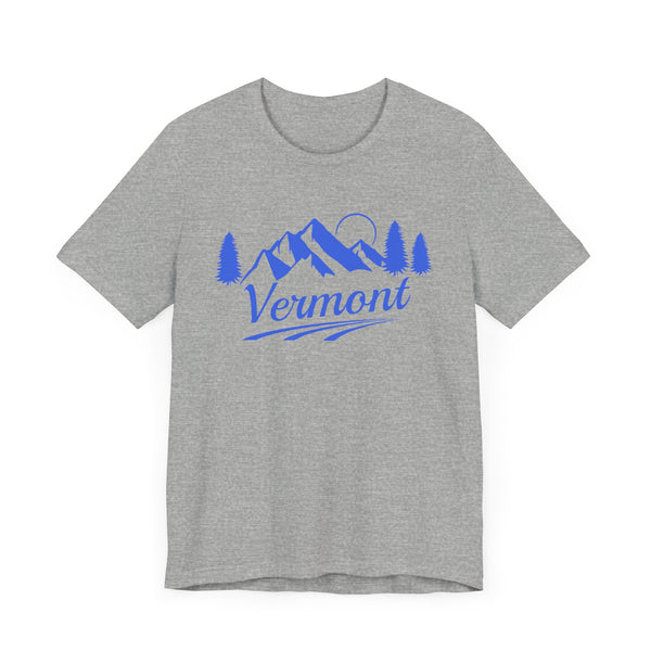 Vermont T-Shirt - Retro Mountain Unisex Vermont Shirt