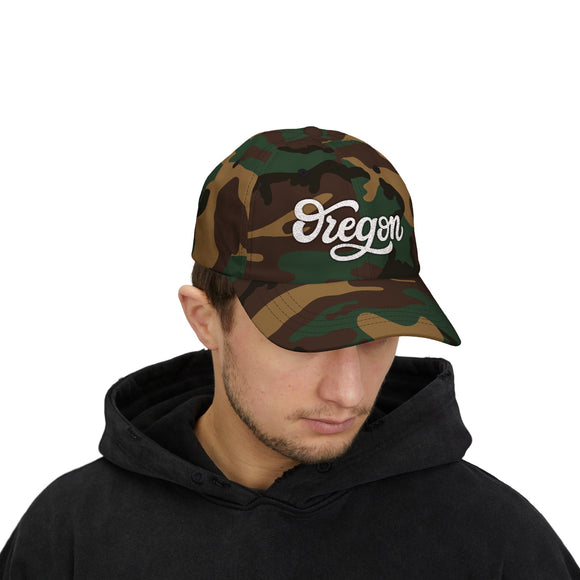 Oregon Dad Hat - Embroidered Oregon Classic Dad Cap