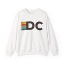 Washington, DC DC Retro Stripe Sweatshirt-1