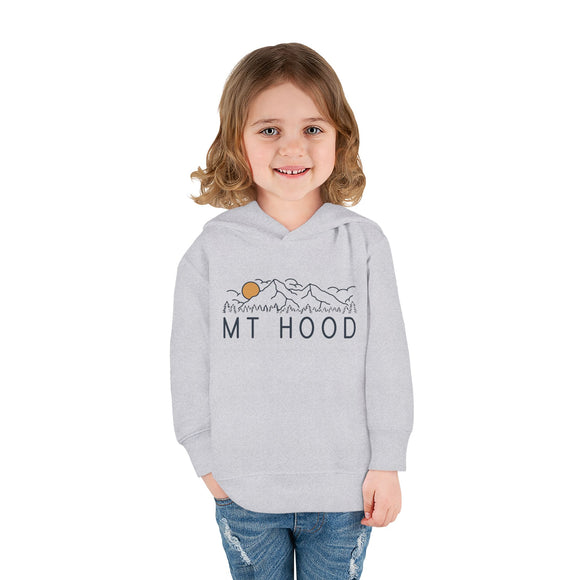 Mt Hood, Oregon Toddler Hoodie - Unisex Mt Hood Toddler Sweatshirt