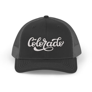 Colorado Snapback Trucker Cap - Embroidered Colorado Hat