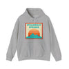 Steamboat, Colorado Mountain Sun Hoodie - Unisex Hooded Sweatshirt, Travel Sweatshirt, Sunset