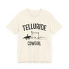 Telluride, Colorado Cowgirl Graphic Tee