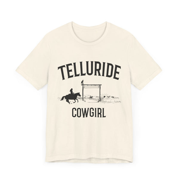 Telluride, Colorado Cowgirl Graphic Tee