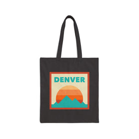 Denver, Colorado Tote Bag, Cotton Canvas Tote Bag, Reusable Shopping Bag, Eco-Friendly Tote, Denver, Colorado Gift