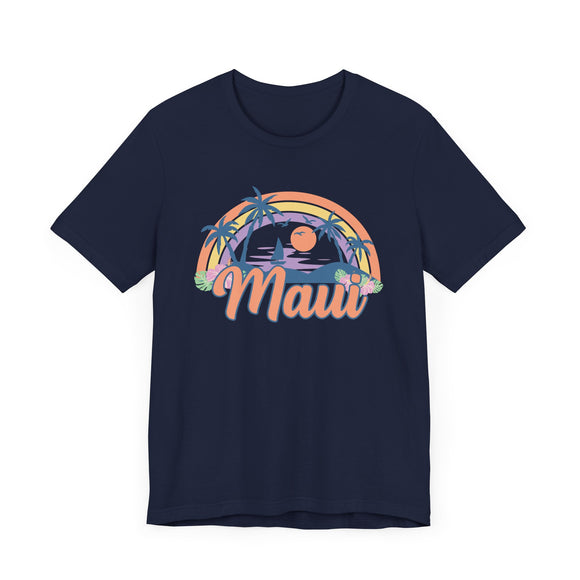 Maui, Hawaii T-Shirt - Retro Beach Unisex Maui Shirt