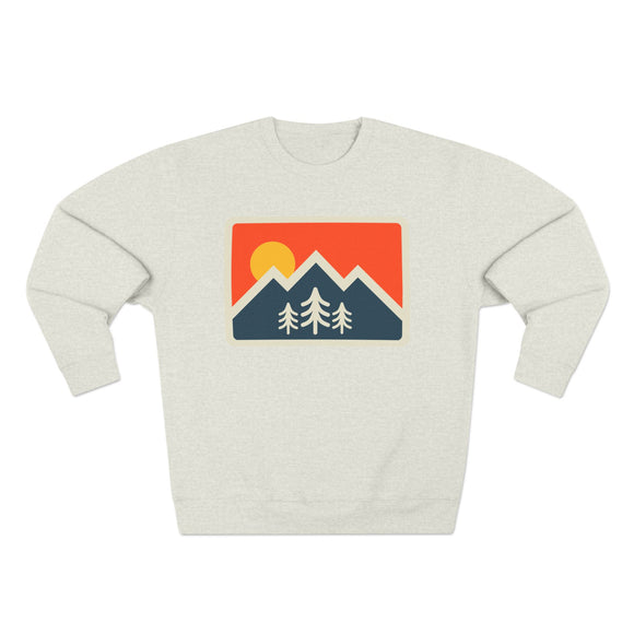 Premium Colorado Sweatshirt - Unisex Mountain Sweatshirt