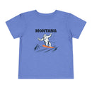 Montana Yeti Snowboard Toddler Tee-5