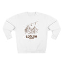 Premium Ludlow, Vermont Gondola Ski Mountain Sweatshirt-2