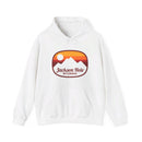 Jackson Hole, Wyoming Hoodie - Retro Ombre Unisex Jackson Hole Hoodie Sweatshirt-4