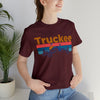 Truckee, California Shirt - Mountain Sunset Unisex Truckee T-Shirt