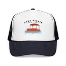 Lake Placid, New York Trucker Hat - Pontoon Boat-5