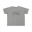 Ski Bum Toddler T-Shirt - Unisex Toddler Ski Bum Shirt-1