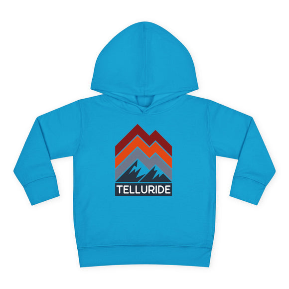 Telluride, Colorado Toddler Hoodie - Unisex Telluride Toddler Sweatshirt