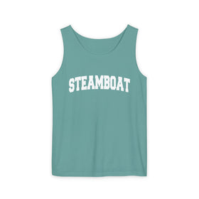 Steamboat, Colorado Tank Top Unisex | Comfort Colors - 100% Cotton - 0