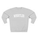 Premium Whistler, Canada Retro Graphic Sweatshirt-2