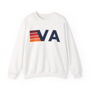Virginia Retro Sweatshirt | Retro Stripes Virginia