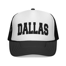 Dallas, Texas Collegiate Style Trucker Hat - 0