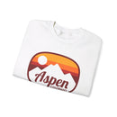 Aspen, Colorado Sweatshirt - Unisex Retro Ombre Crewneck Aspen Sweatshirt-21