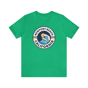 Buy heather-kelly Newport Beach, California T-Shirt - Retro Unisex Newport Beach Shirt