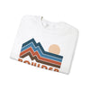 Boulder, Colorado Sweatshirt Retro Mountains, Boulder Unisex Graphic Crewneck