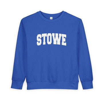 Stowe, Vermont Sweatshirt - Stowe Toddler Crewneck Sweatshirt - 0
