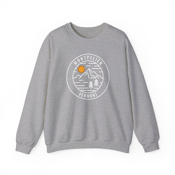 Montpelier, Vermont Sweatshirt - Unisex Crewneck Montpelier Sweatshirt