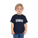 Kansas Toddler Graphic Tee - Kids Kansas Vacation Shirt-13
