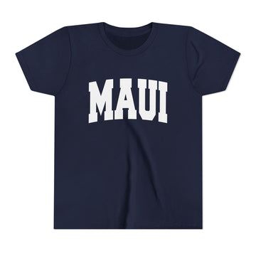 Buy navy Maui, Hawaii Youth Graphic Tee - Kids Maui T Shirt