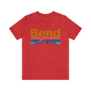 Bend, Oregon Shirt - Mountain Sunset Unisex Bend T-Shirt-6