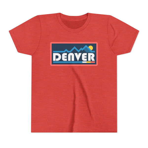 Denver, Colorado Youth Graphic Tee - Kids Denver T Shirt