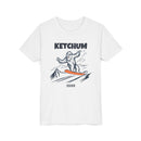 Ketchum, Idaho Yeti Snowboard Youth Tee - Kids Skiing Shirt-2