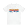 Crested Butte, Colorado Shirt - Mountain Sunset Unisex Crested Butte T-Shirt