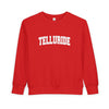 Telluride, Colorado Sweatshirt - Telluride Toddler Crewneck Sweatshirt