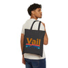 Vail, Colorado Tote Bag - Cotton Canvas Vail Bag