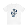 Vail, Colorado T-Shirt - Skeleton Skier Unisex Vail Shirt