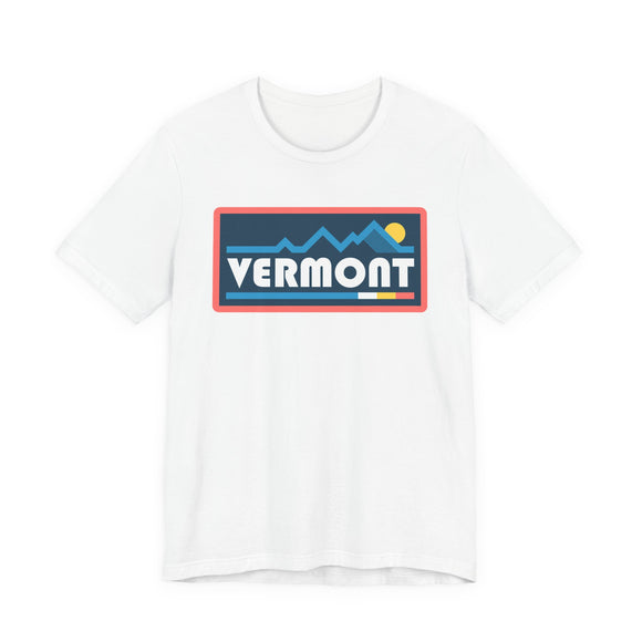 Vermont T Shirt - Retro Graphic Vermont Tee