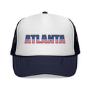 Atlanta Georgia Stars and Stripes Trucker Hat | Patriotic City Flag Design-3