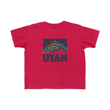 Buy red Utah Toddler T-Shirt - Unisex Toddler Utah Shirt
