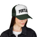 Portland, Oregon Collegiate Style Trucker Hat-19