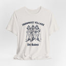 Snowmass Village, Colorado Ski Babes T‑Shirt — Retro Skiing Graphic Tee-9
