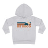 Mount Hood, Oregon Toddler Hoodie - Unisex Mount Hood Toddler Sweatshirt