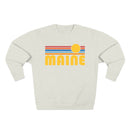 Premium Maine Retro Sun Graphic Sweatshirt-4