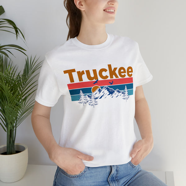 Truckee, California Shirt - Mountain Sunset Unisex Truckee T-Shirt
