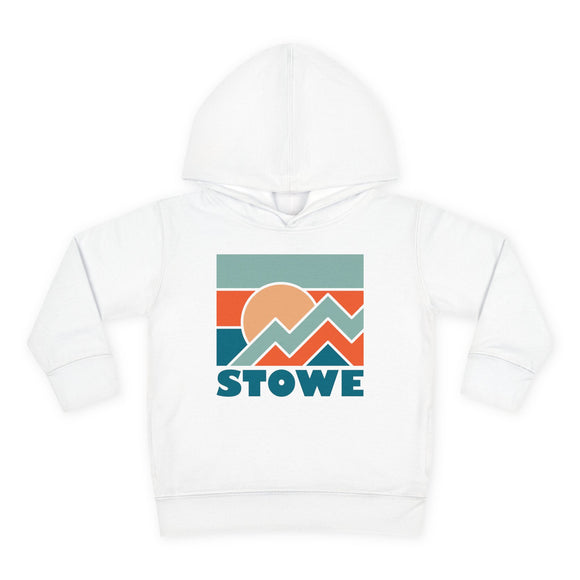 Stowe, Vermont Toddler Hoodie - Unisex Stowe Toddler Sweatshirt