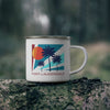 Fort Lauderdale, Florida Camp Mug - Retro Enamel Campfire Fort Lauderdale Mug