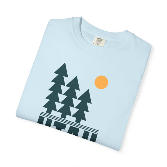 Utah T Shirt, Comfort Colors Cotton 100% Cotton Trees Tee