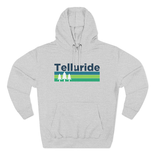 Premium Telluride, Colorado Hoodie - Retro Unisex Telluride Sweatshirt