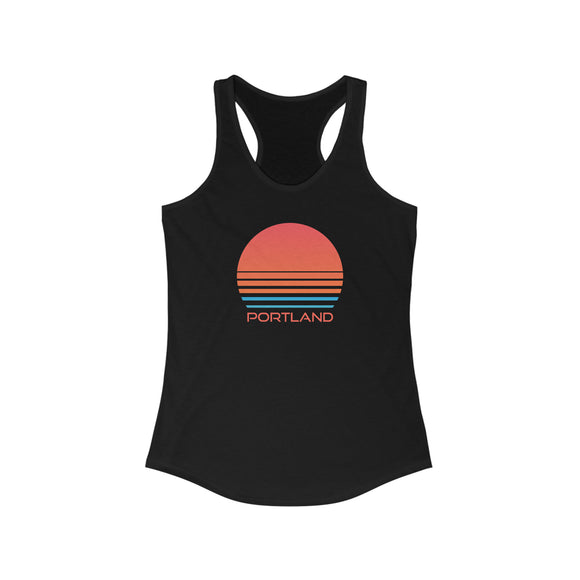 Portland, Oregon Women's Racerback Tank Top